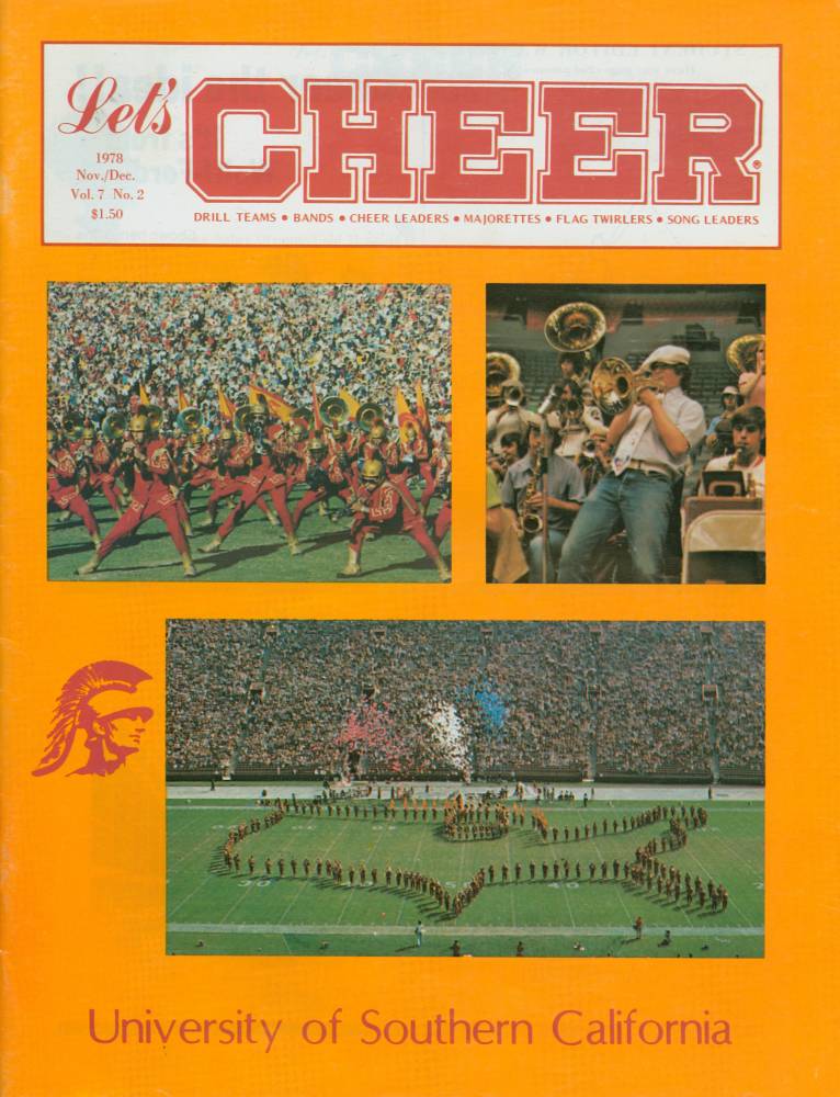 1978 UCLA vs. USC lets cheer cover