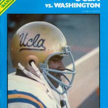 1979 UCLA vs. UW Touchdown front cover