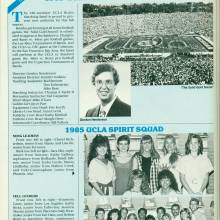 1985 Football Program ASU 10-5-85-2