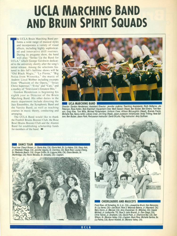 1989 Football Program Cal 5-30-89-2