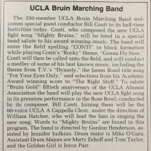 1984 Stanford 10684 Band Page The Mighty Bruins IMG_9069