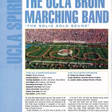 2003 FB Program Band Page