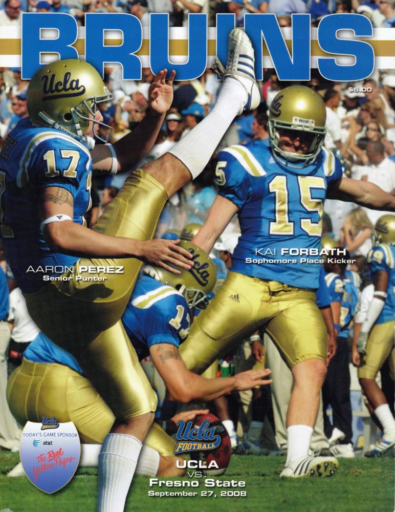 2008 Football Program Cover