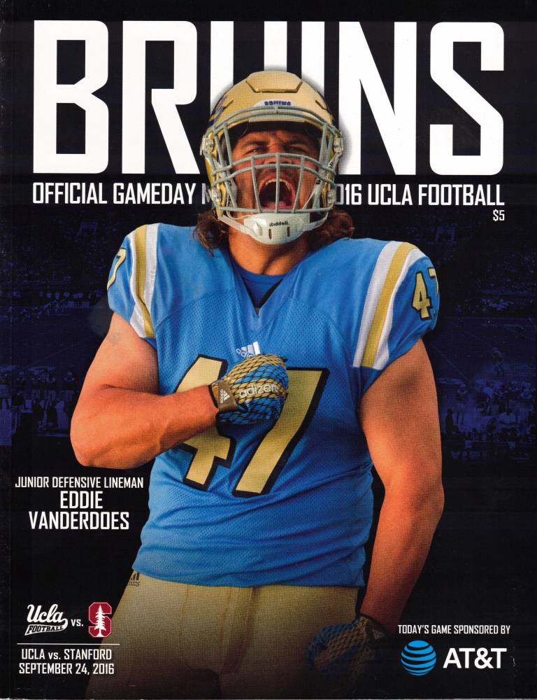 2016 Football Program Cover