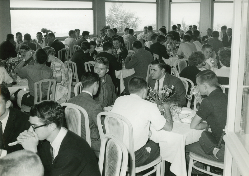 Banquet in Paris, 1961 European Tour