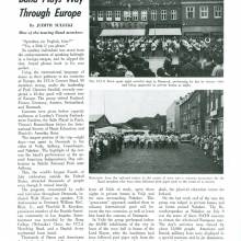 Story of European Tour, UCLA Alumni Magazine, September 1961