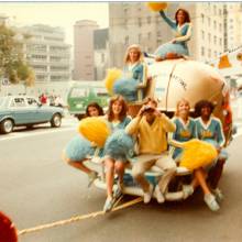 Spirit Squad on Helmet Car