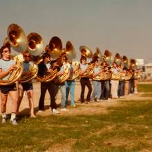 Tubas During Rehearsal