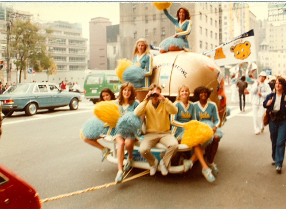 Spirit Squad on Helmet Car