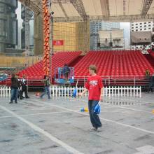 Chris Smith at Tamar Site Rehearsal