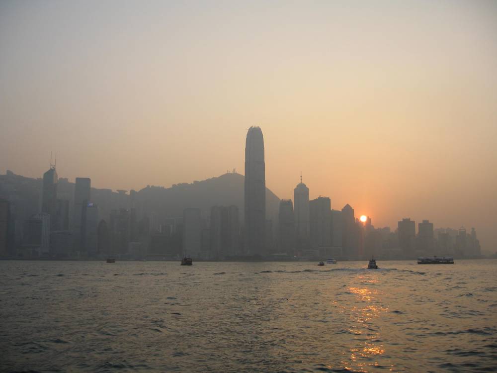 Last Sunset in Hong Kong