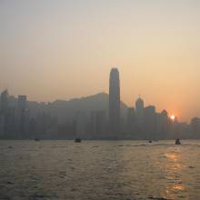 Last Sunset in Hong Kong