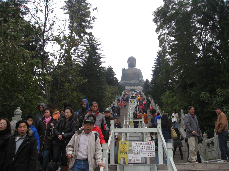 Tian Tan Buddha, Hong Kong, February 2008