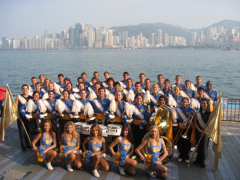 Group photo, Victoria Habour, Hong Kong, February 2008