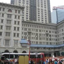 Outside the Peninsula Hotel, Hong Kong, February 2008