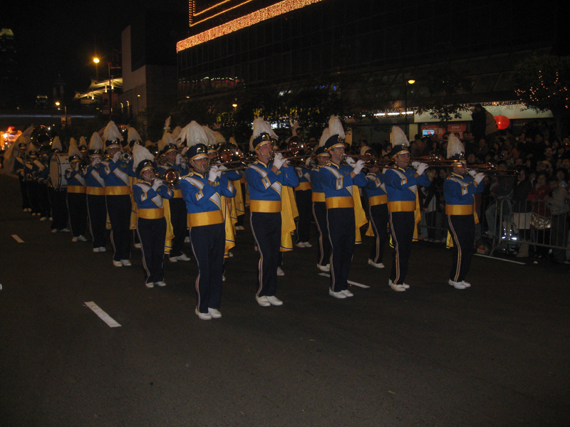 Night parade, Hong Kong, February 2008