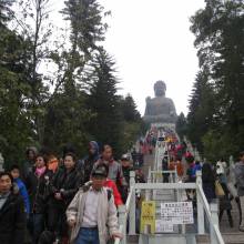 Tian Tan Buddha, Hong Kong, February 2008