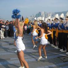 Performing at the Avenue of Stars, Hong Kong, February 2008