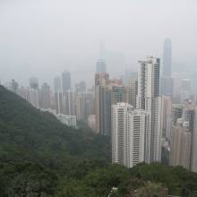 View from Victoria Peak, Hong Kong, February 2008