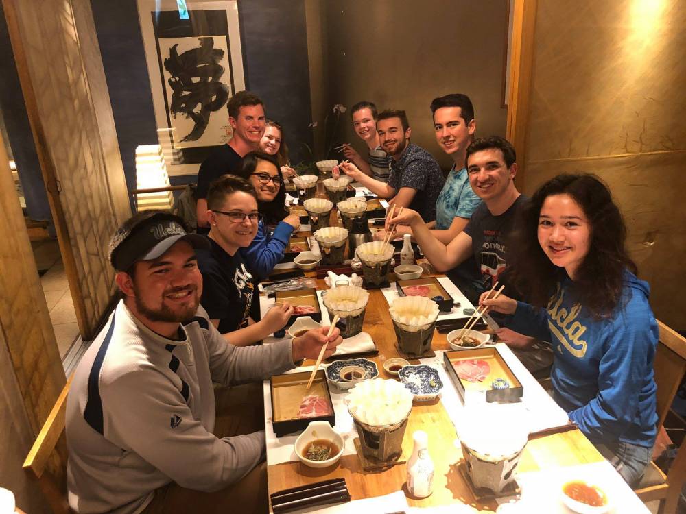 Dinner at the Kyoto Train Station