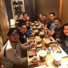 Dinner at the Kyoto Train Station