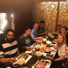 Dinner at the Kyoto Train Station