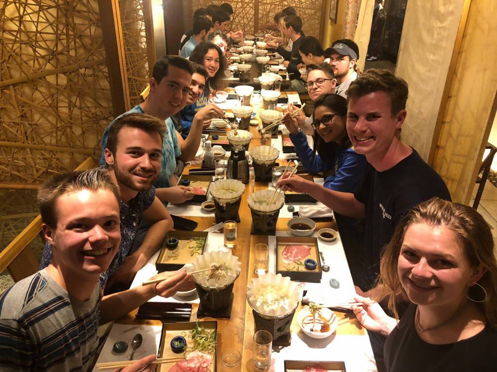 Dinner at the Kyoto Train Station