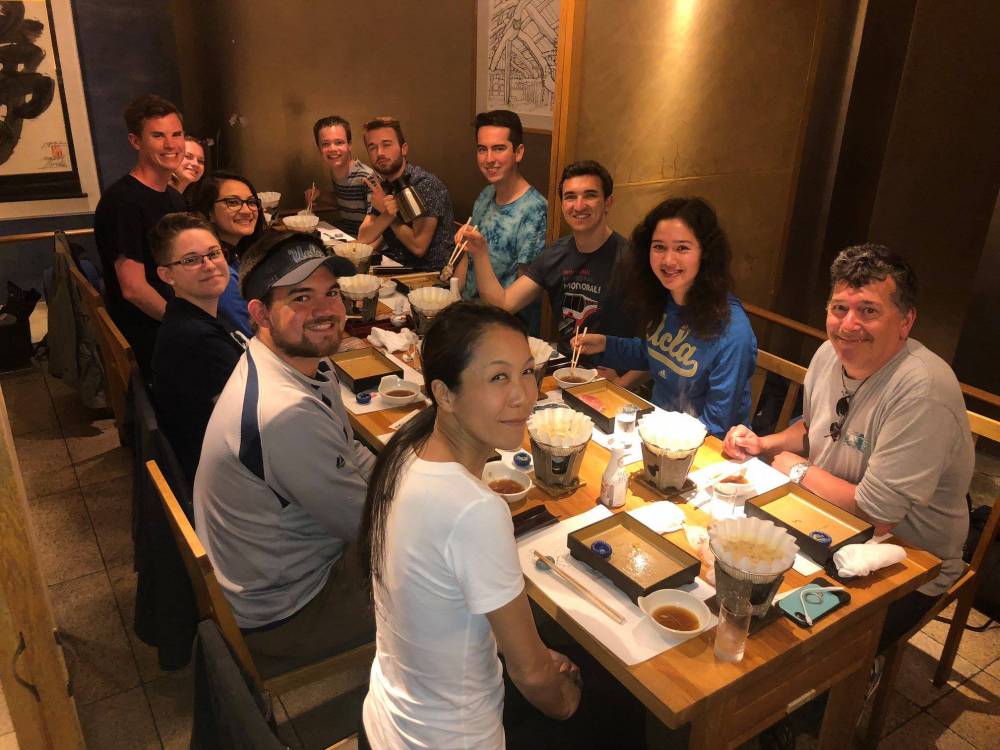 Dinner at the Kyoto Train Station