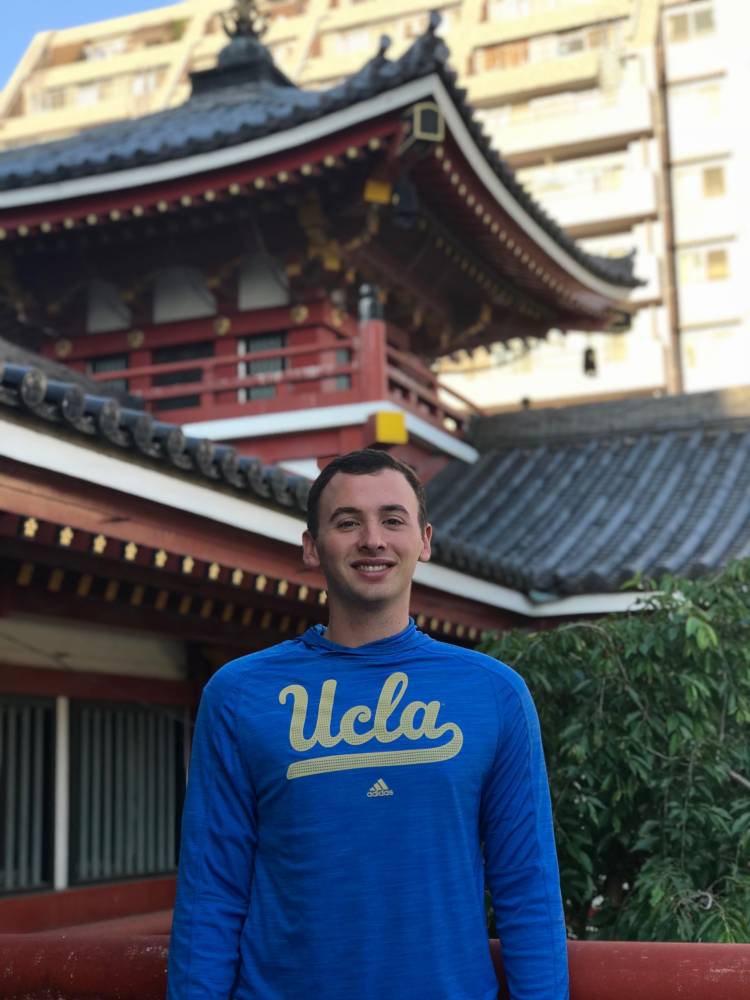 Steven King at the Osu Kannon Buddhist Temple