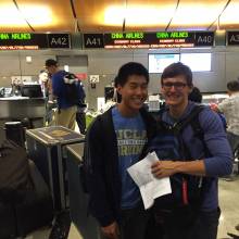 Jason Tom and David Egen Checking in