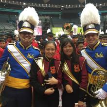 Patrick Chesnut and Nick Thompson with Taiwan friends