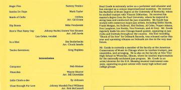 1989-90 Jazz Ensembles