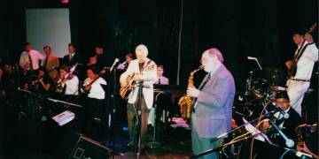 Jazz Ensemble II Gig in Santa Monica with Gary Foster and Kenny Burrell, May 2000
