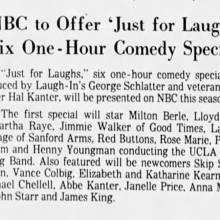 1977 092777 LA Times Just For Laughs