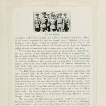 38-piece ROTC Band, 1923 Yearbook, page 73