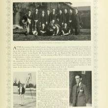 Ray West's Orchestra at Basketbally Rally, 1926 Yearbook, page 93