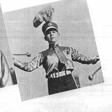 Jimmy Casebier, Mascot Drum Major, 1939-1940, page 245