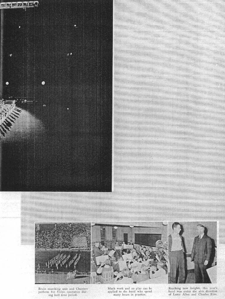 Band Feature, 1936-1937 Yearbook, page 195