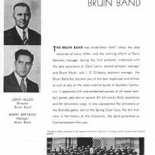 1934-1935 Band Staff, 1935 Yearbook, page 168