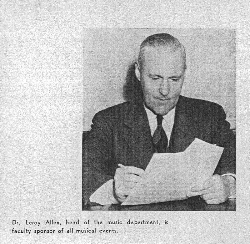 Leroy Allen, 1943-1944 Yearbook, page 154