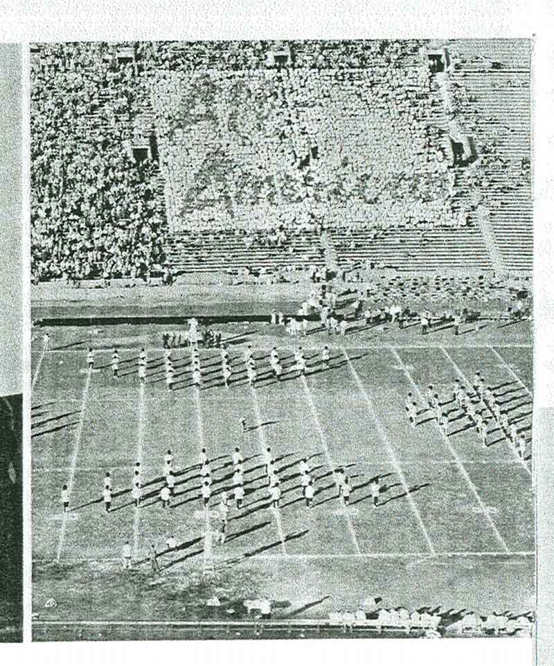 Diamond/Box formation, 1960-1961 Yearbook, page 232