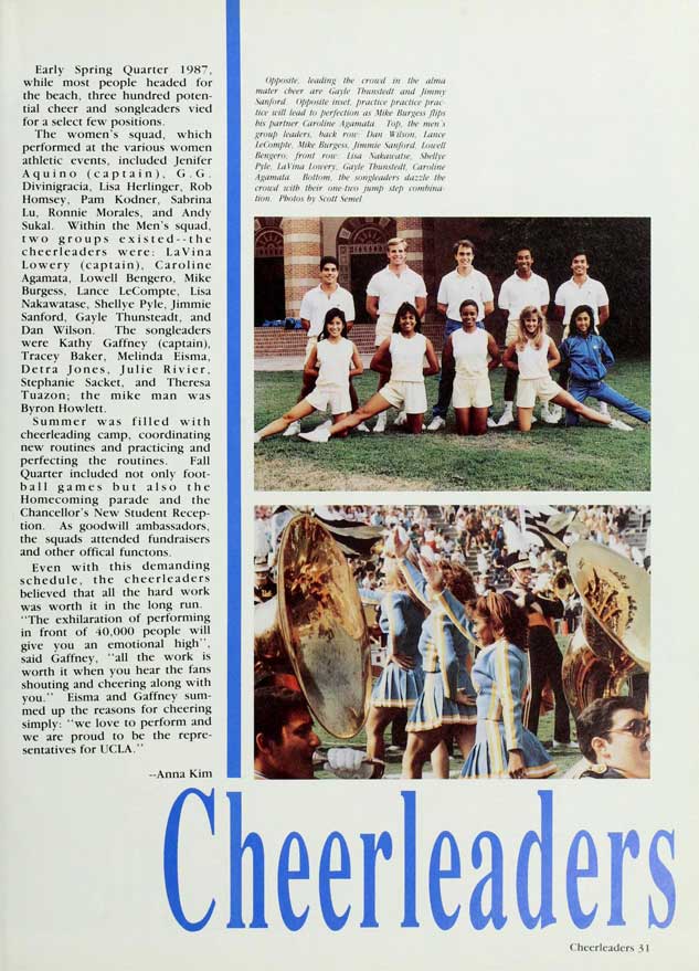 Sousaphones, 1988 Yearbook, page 31