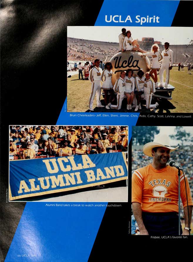 Alumni Band, 1986 Yearbook, page 66