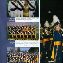 Drum Majors, Golden Girl, Horns, Flutes, 2003 Yearbook, page 128
