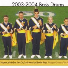 2004 1b Final Bass Drums