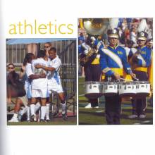 Athletics page, 2009 Yearbook