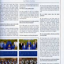 Instructors, Staff, Flags, Drum Majors, 2011 Yearbook, page 295