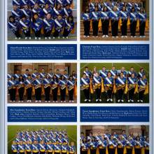 Flutes, Clarinets, Saxophones, Trumpets, Mellophones, 2011 Yearbook, page 297