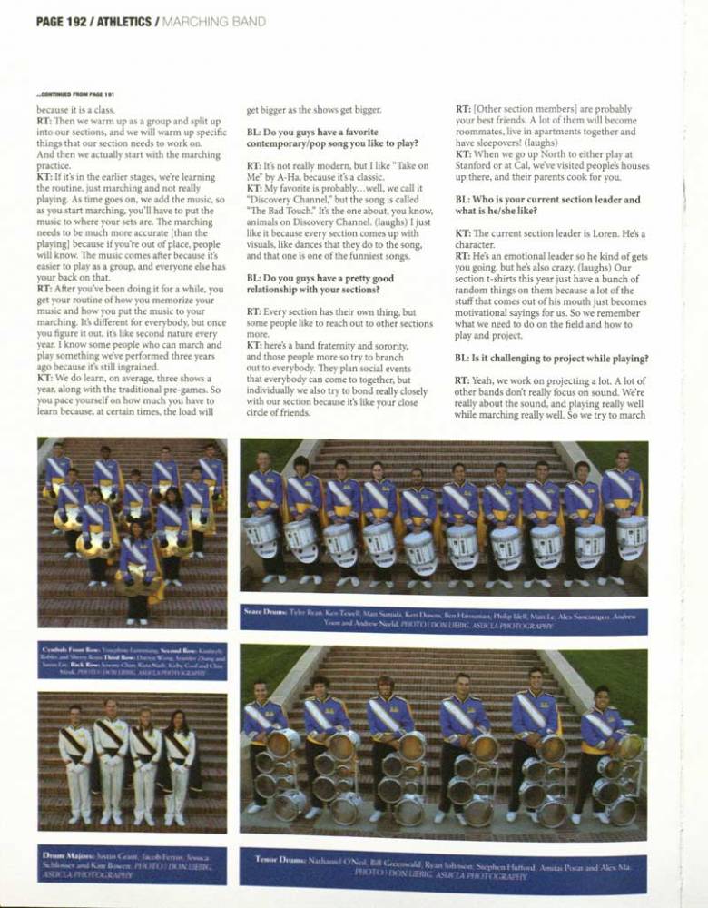 2012 Yearbook, page 192