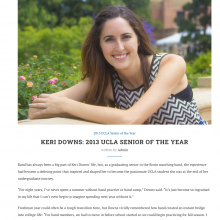 2013 Keri Downs Feature